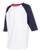 LAT - Youth Baseball Fine Jersey Three-Quarter Sleeve Tee - 6130