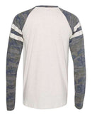 LAT - Fine Jersey Mash Up Long Sleeve Tee - 6934