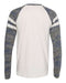 LAT - Fine Jersey Mash Up Long Sleeve Tee - 6934