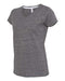 LAT - Women's Harborside Mélange V-Neck T-Shirt - 3591