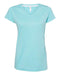 LAT - Women's Harborside Mélange V-Neck T-Shirt - 3591