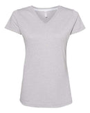 LAT - Women's Harborside Mélange V-Neck T-Shirt - 3591