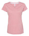 LAT - Women's Harborside Mélange V-Neck T-Shirt - 3591