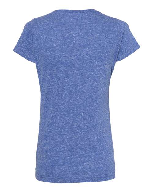 LAT - Women's Harborside Mélange V-Neck T-Shirt - 3591