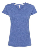 LAT - Women's Harborside Mélange V-Neck T-Shirt - 3591