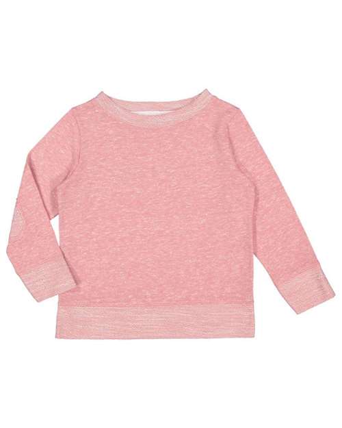 Rabbit Skins - Toddler Harborside Mélange French Terry Crew - 3379