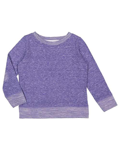 Rabbit Skins - Toddler Harborside Mélange French Terry Crew - 3379