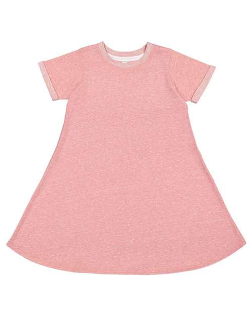 Rabbit Skins - Toddler Harborside Mélange French Terry Twirl Dress - 5379