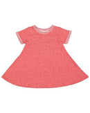 Rabbit Skins - Toddler Harborside Mélange French Terry Twirl Dress - 5379