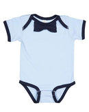 Rabbit Skins - Baby Rib Infant Bow Tie Bodysuit - 4407