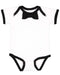 Rabbit Skins - Baby Rib Infant Bow Tie Bodysuit - 4407