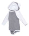 Rabbit Skins - Fine Jersey Infant Character Hooded Long Sleeve Bodysuit with Ears - 4418