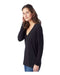 Alternative - Women's Long Sleeve Slinky Jersey V-Neck Tee - 3894