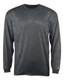 Badger - Line Embossed Long Sleeve T-Shirt - 4145