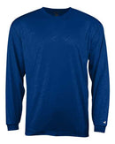 Badger - Line Embossed Long Sleeve T-Shirt - 4145