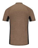 Bulwark - Short Sleeve FR Two-Tone Base Layer with Concealed Chest Pocket- EXCEL FR - MPS4