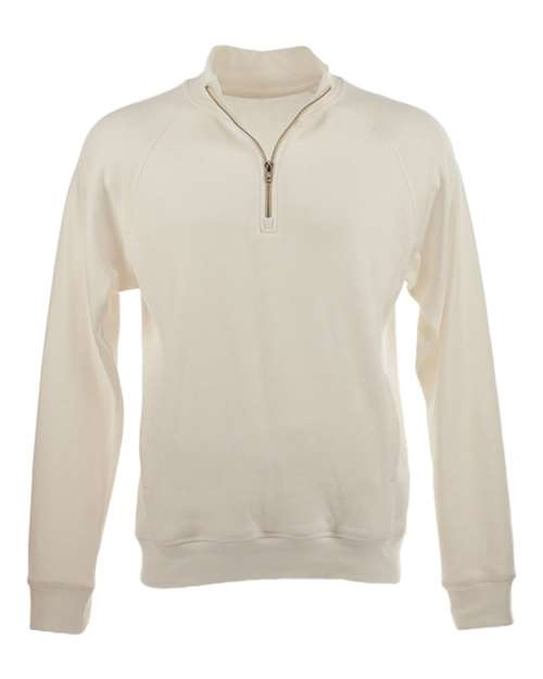 J. America - Triblend Quarter-Zip Sweatshirt - 8869