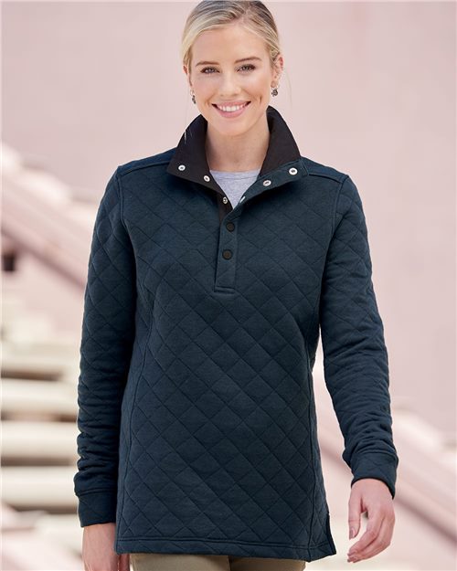 Liberty Bags - Women’s Quilted Snap Pullover - 8891