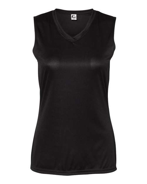 C2 Sport - Women's Sleeveless V-Neck T-Shirt - 5663