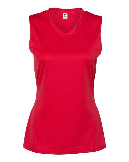 C2 Sport - Women's Sleeveless V-Neck T-Shirt - 5663