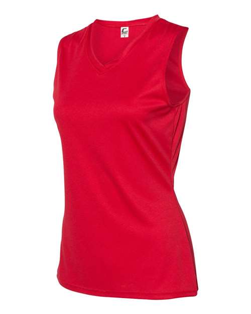 C2 Sport - Women's Sleeveless V-Neck T-Shirt - 5663