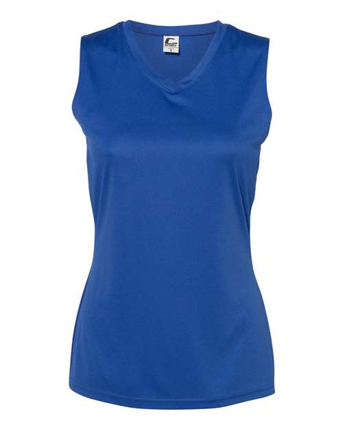 C2 Sport - Women's Sleeveless V-Neck T-Shirt - 5663