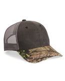 Outdoor Cap - Distressed Camo Mesh-Back Cap - HPC500M