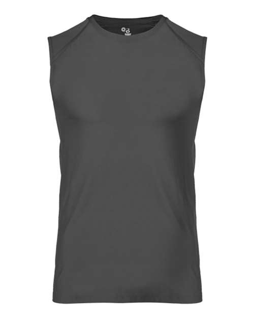 Badger - Youth Fitted Battle Sleeveless T-Shirt - 2530