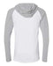 LAT - Fine Jersey Hooded Long Sleeve Raglan T-Shirt - 6917