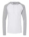 LAT - Fine Jersey Hooded Long Sleeve Raglan T-Shirt - 6917