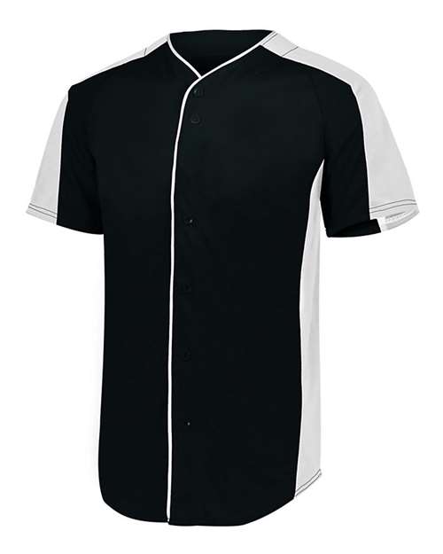 Augusta Sportswear - Full Button Baseball Jersey - 1655