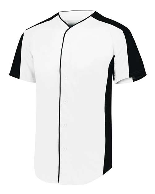 Augusta Sportswear - Youth Full Button Baseball Jersey - 1656