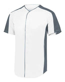 Augusta Sportswear - Youth Full Button Baseball Jersey - 1656