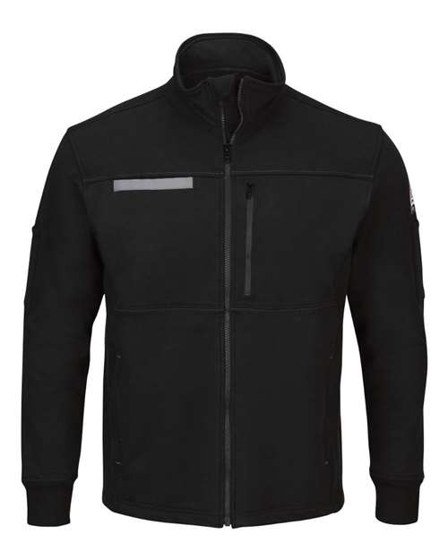 Bulwark - Zip Front Fleece Jacket-Cotton /Spandex Blend - SEZ2