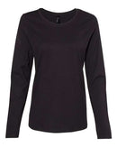 Hanes - Nano-T® Women’s Long Sleeve Scoopneck T-Shirt - S04LS