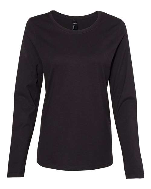 Hanes - Nano-T® Women’s Long Sleeve Scoopneck T-Shirt - S04LS