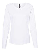 Hanes - Nano-T® Women’s Long Sleeve Scoopneck T-Shirt - S04LS