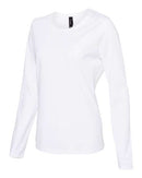 Hanes - Nano-T® Women’s Long Sleeve Scoopneck T-Shirt - S04LS