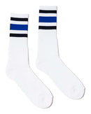 SOCCO - USA-Made Striped Crew Socks - SC100