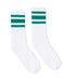 SOCCO - USA-Made Striped Crew Socks - SC100 (More Color)