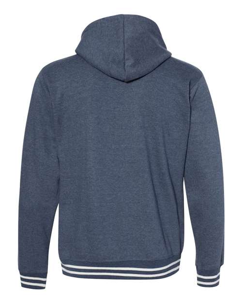 J. America - Relay Fleece Hooded Sweatshirt - 8649