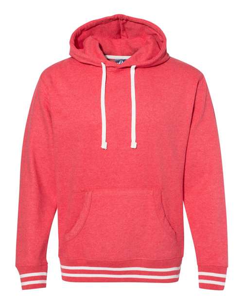 J. America - Relay Fleece Hooded Sweatshirt - 8649