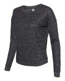 J. America - Women’s Cozy Jersey Crewneck Pullover - 8658