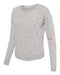 J. America - Women’s Cozy Jersey Crewneck Pullover - 8658