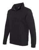 J. America - Quilted Snap Pullover - 8890