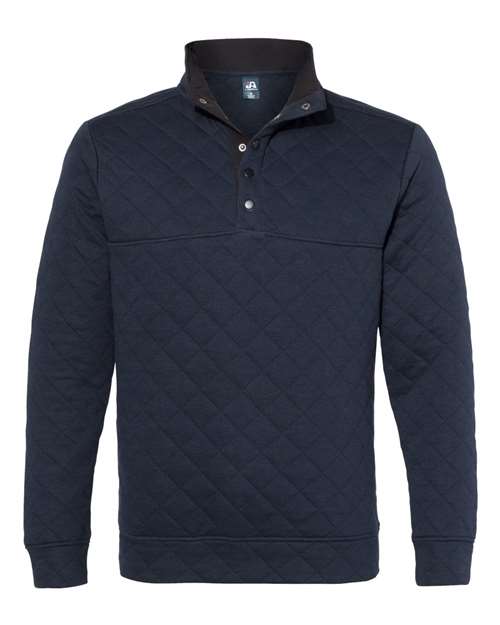 J. America - Quilted Snap Pullover - 8890