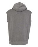 J. America - Triblend Sleeveless Hooded Sweatshirt - 8877