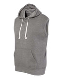 J. America - Triblend Sleeveless Hooded Sweatshirt - 8877