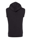 J. America - Triblend Sleeveless Hooded Sweatshirt - 8877