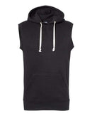 J. America - Triblend Sleeveless Hooded Sweatshirt - 8877